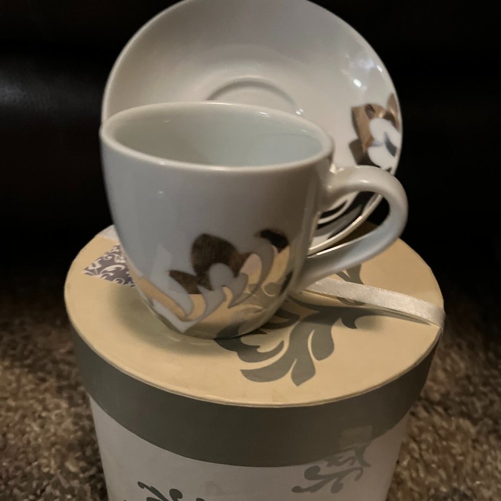 New in the box Macy's Cellar set of 2 Espresso Cups